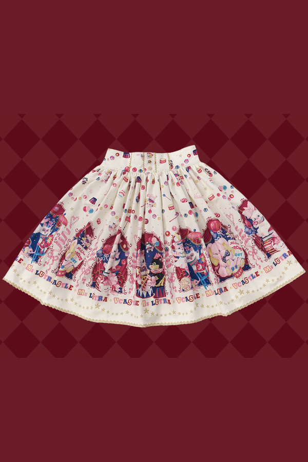 サーカスサスペンダーロリータドレス＋スカート