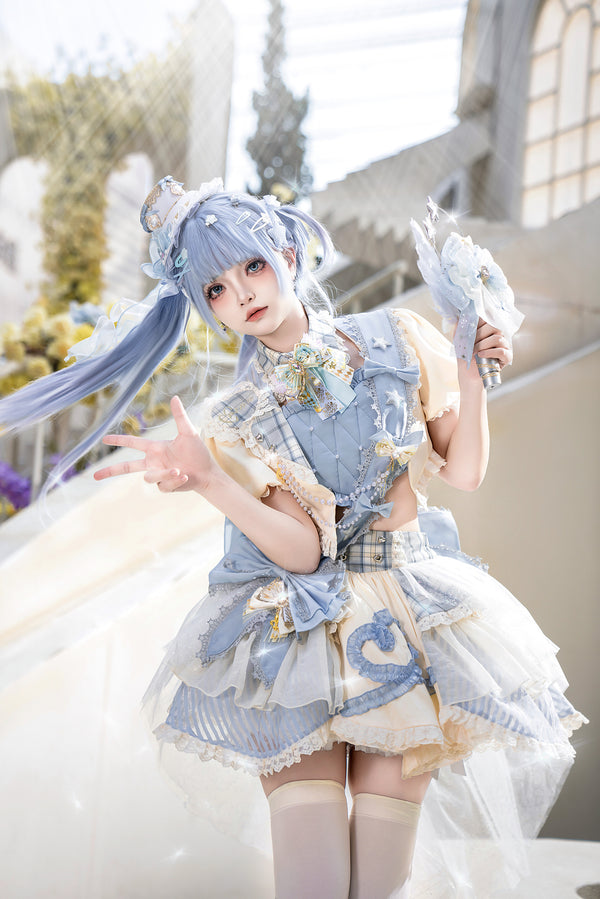 [Reservation Item] Heart Lolita Idol Cosplay Full Set