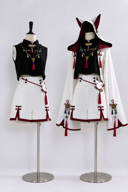 【11月1日予約締切】White Fox Chinese Fantasy Style Series Accessories（Beaded tassel necklace）