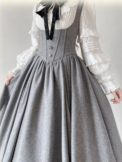 [Reservation deadline February 21st] Magic Girl Bustier Dress + Set-up + Hoodie Cape + Jewel Ribbon