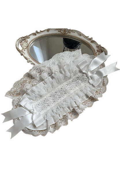 ゴシックツインズロリータドレス＋ハンドスリーブ＋ネックレス＋ヘッドバンド＋ベール＋コルセット＋取り外し可能カーテン＋コサージュ