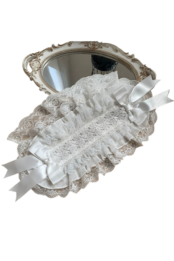 ゴシックツインズロリータドレス＋ハンドスリーブ＋ネックレス＋ヘッドバンド＋ベール＋コルセット＋取り外し可能カーテン＋コサージュ