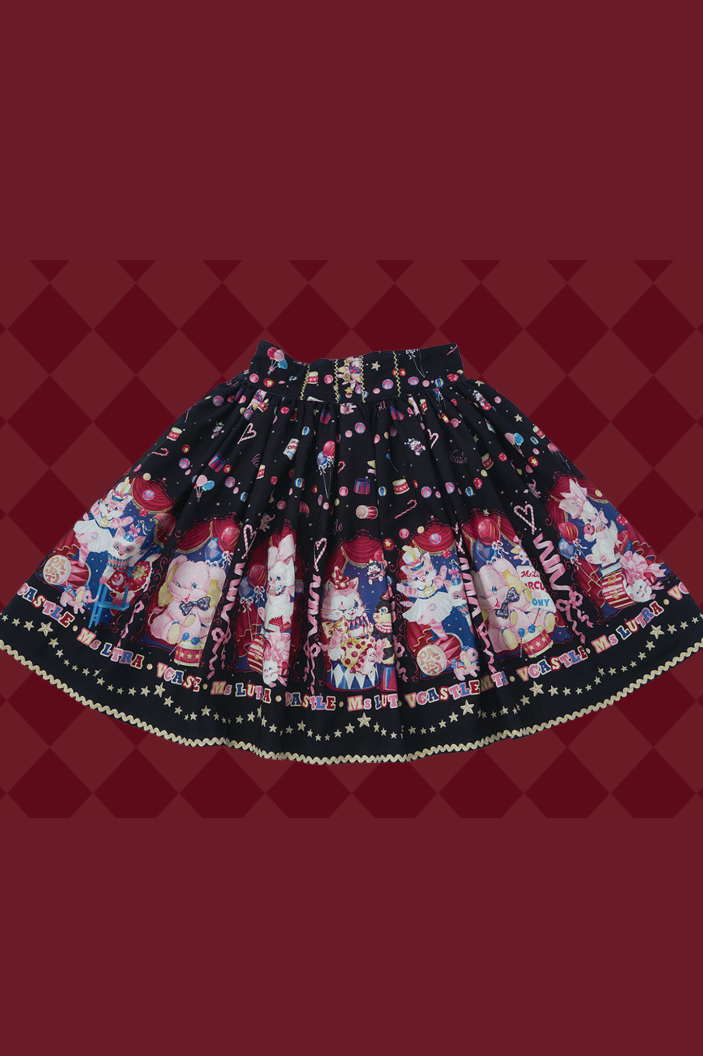 サーカスサスペンダーロリータドレス＋スカート