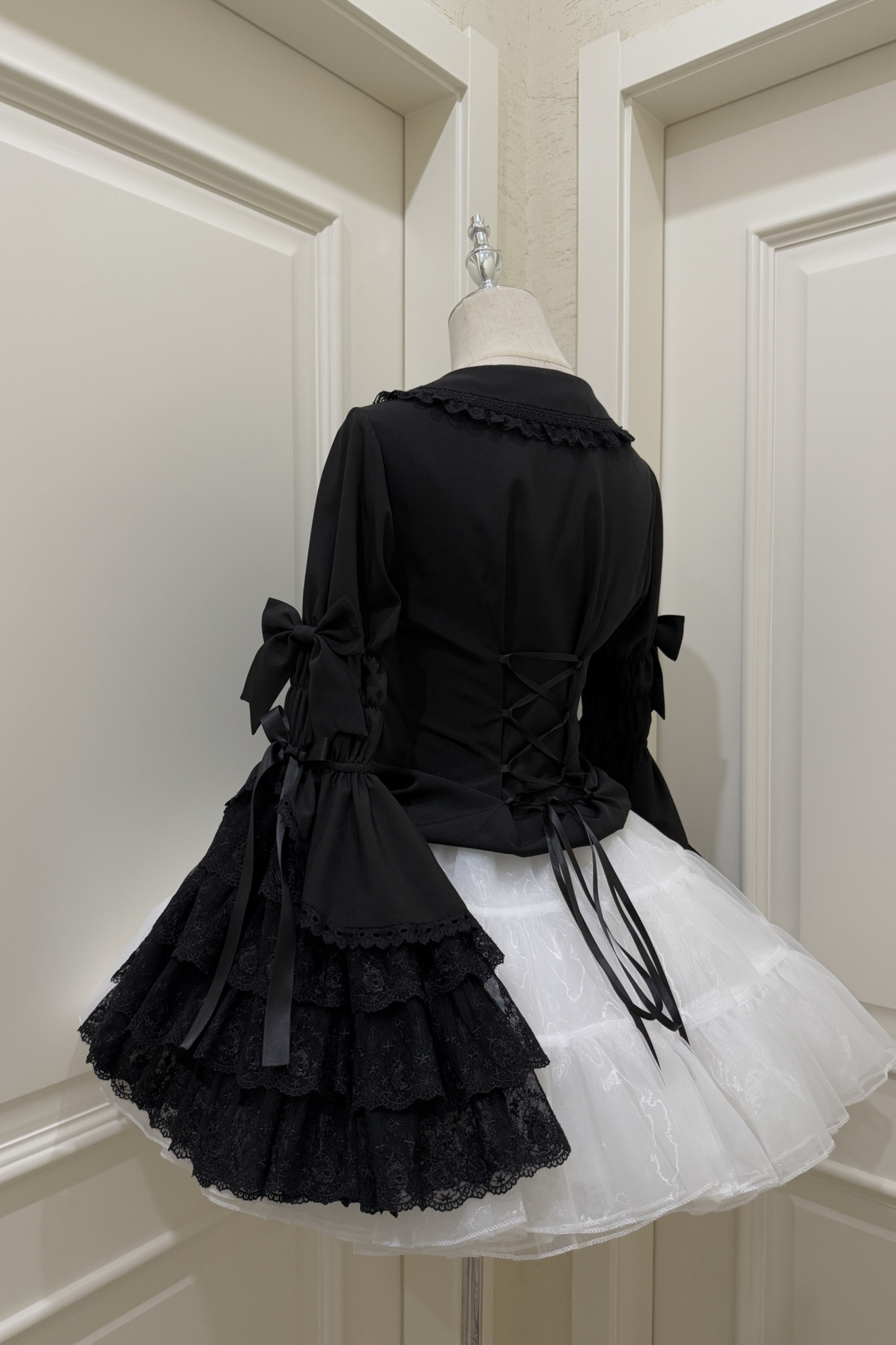 プリンセスリボンフリルスリーブシャツ