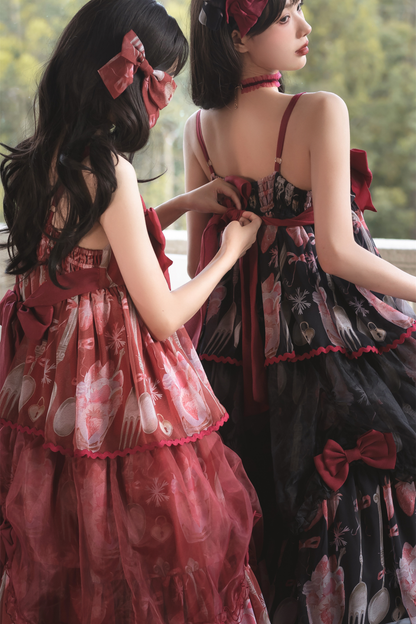 ストロベリーボックスロリータキャミソールドレス