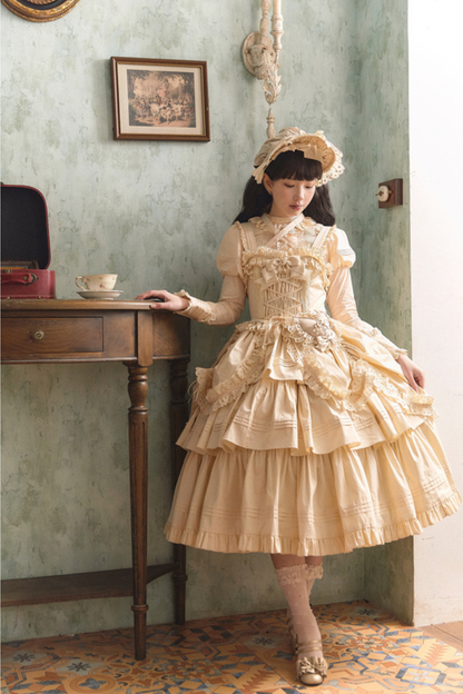 Lace Goth Subculture Dark Star Island Lolita Dress