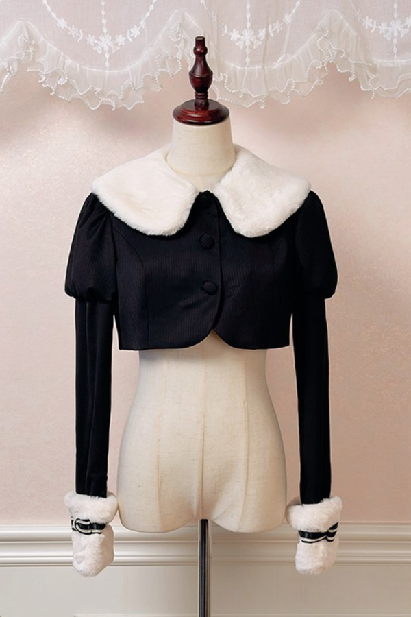 【1月13日予約締切】Honor Guard Ceremonyファーカラー付きショートジャケット