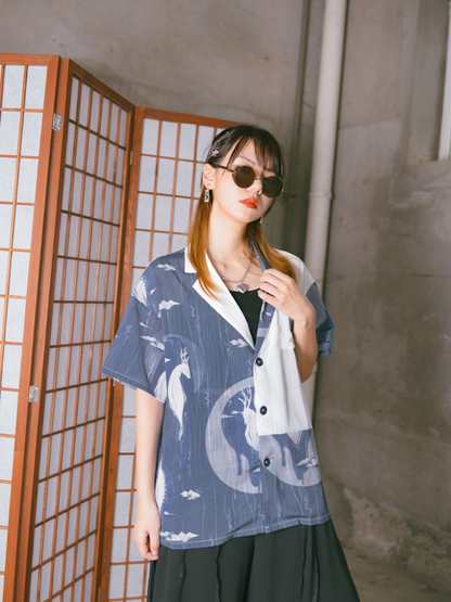 China Mode Chiffon casual shirt