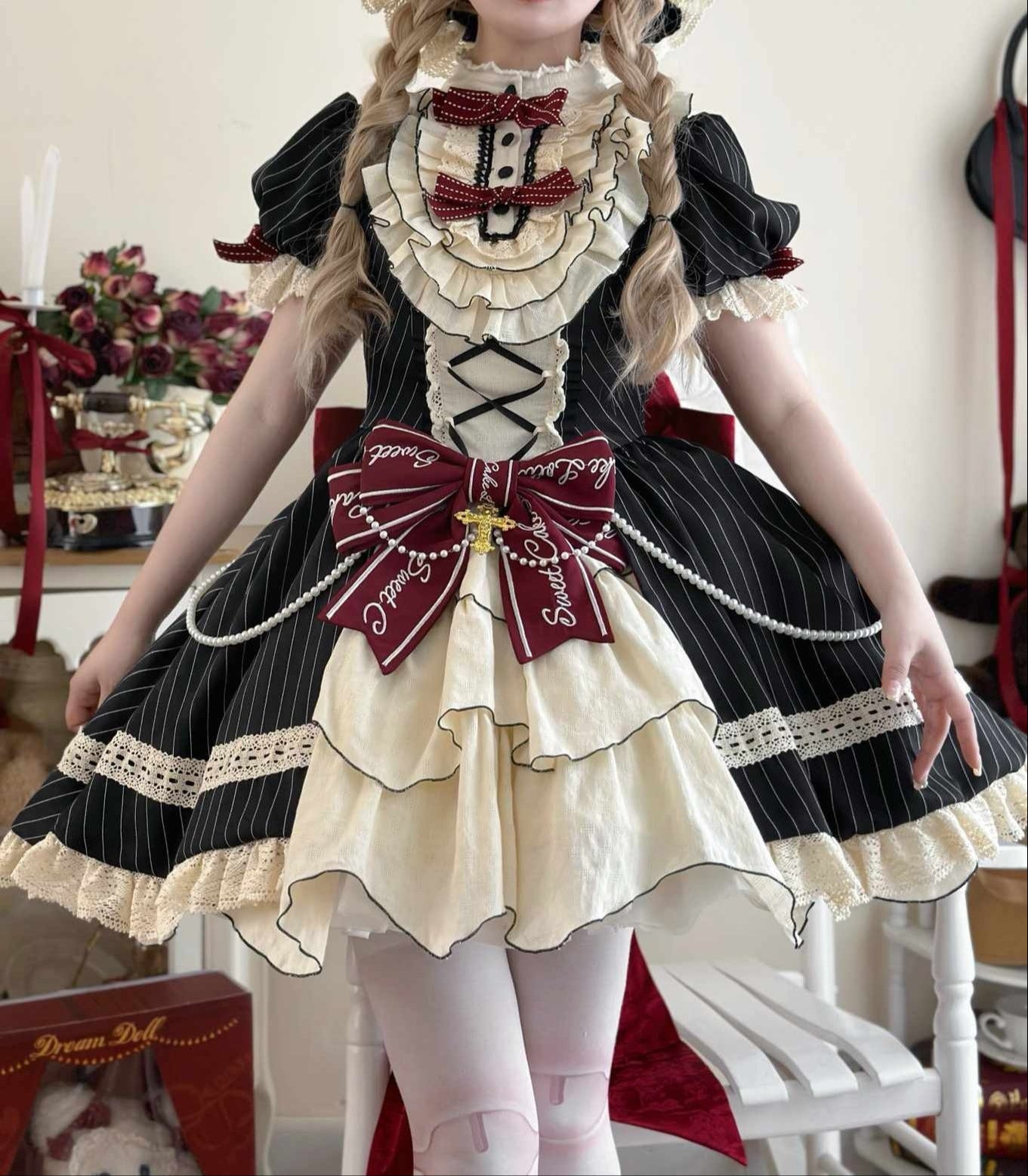 ブラックキャットロングテールドレス＋スペシャルバージョンドレス