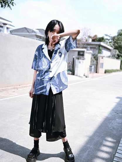 China Mode Chiffon casual shirt