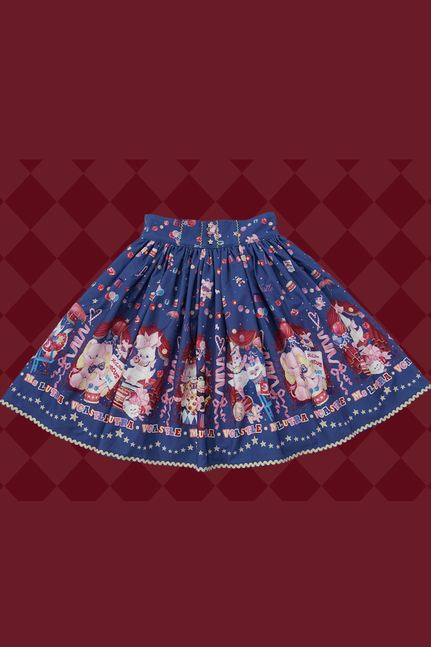 サーカスサスペンダーロリータドレス＋スカート