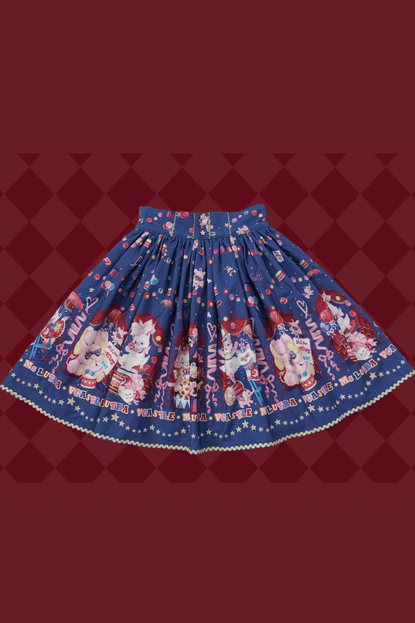 サーカスサスペンダーロリータドレス＋スカート