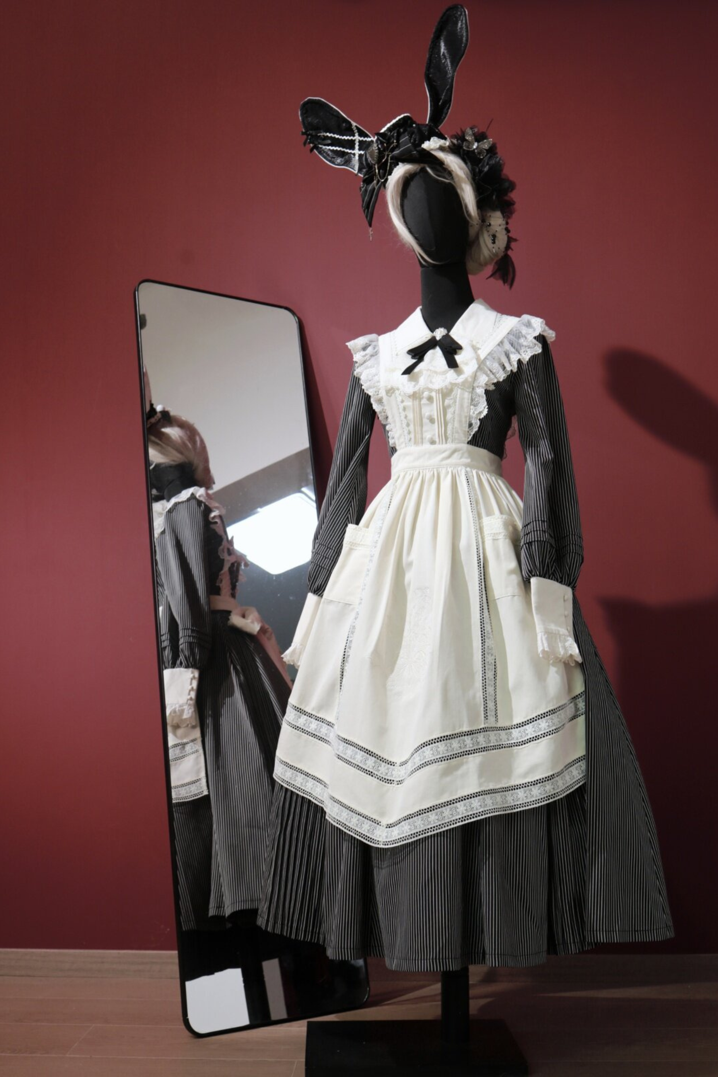 레트로 로리타 원피스 + 앞치마