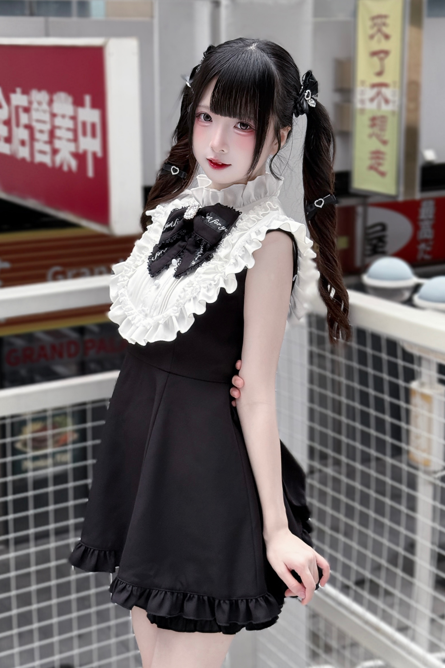 ローズプリンセスオフショルダーフリルリボントップス