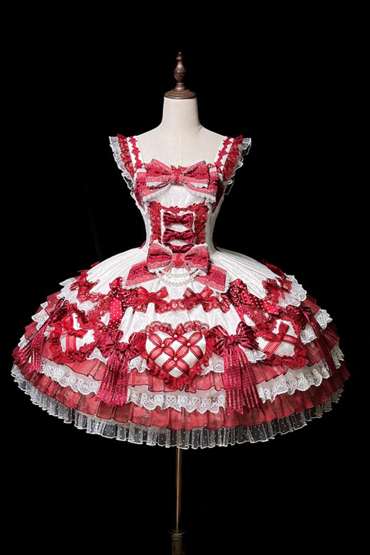 【12月26日予約締切】ピュアスイートローズファンタジーティアードロリータドレス