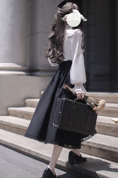 Elegant Sweet Frilled Dress