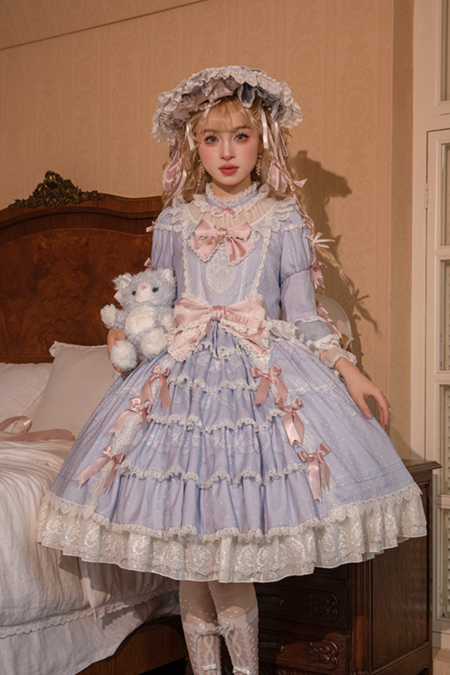 [Pre -order deadline on December 18] Doll Feel Series Elegant Princess Sleeve Dress