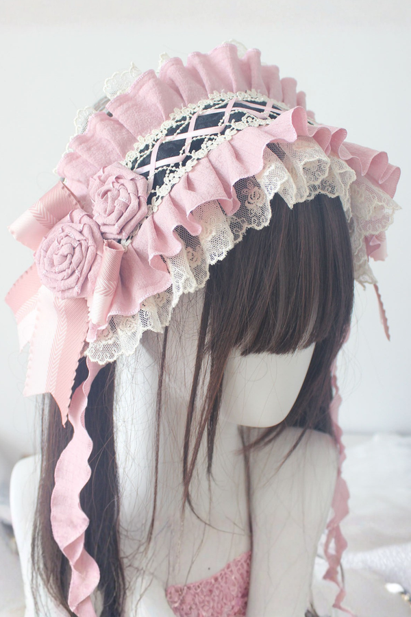 ローズロリータヘッドドレス