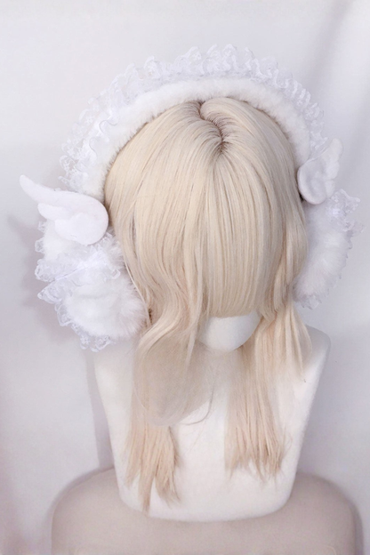 천사 날개 레이스 귀 화성