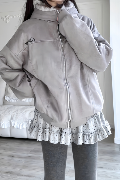 Rabbit Ear Hooded Jacket