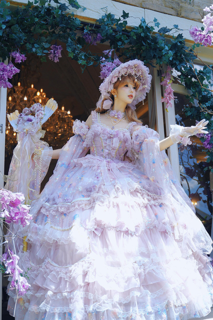 ゴージャスプリンセスロリータドレス