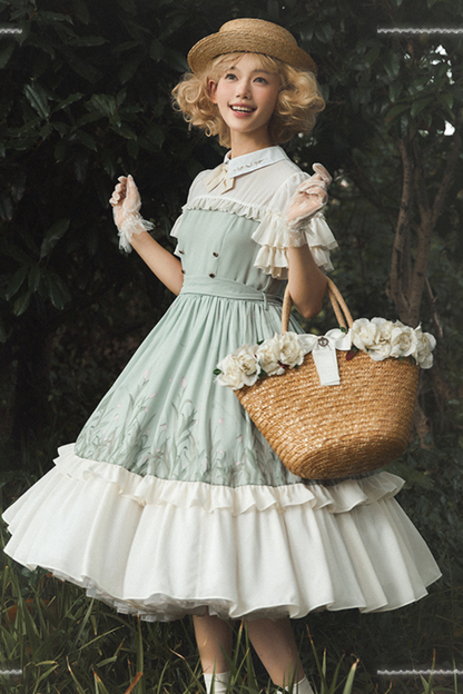 Retro Girly Elegance Dress
