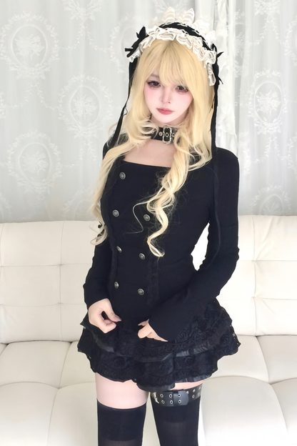 Dark Slim Fit Cardigan