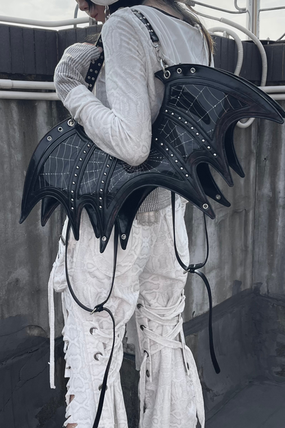 ダークスパイダークロスボディバッグ