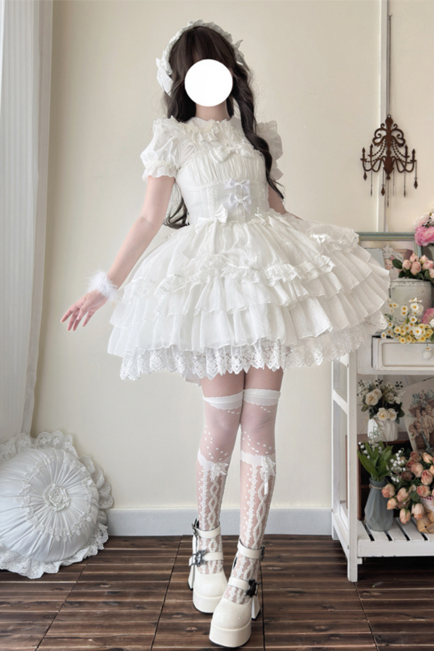 [Reservations] Tiered Frilled Lolita Dress