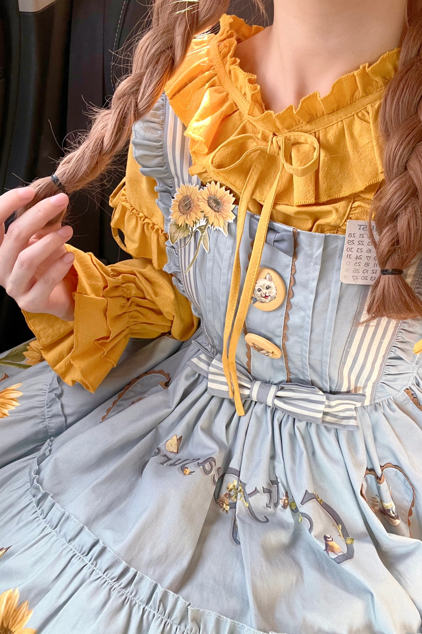 ひまわりドロップロリータセット