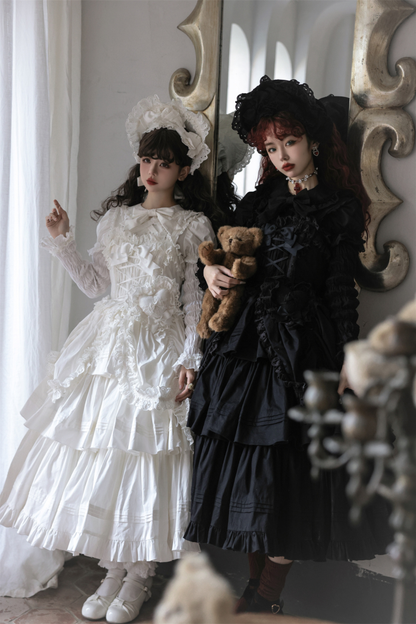 Lace Goth Subculture Dark Star Island Lolita Dress