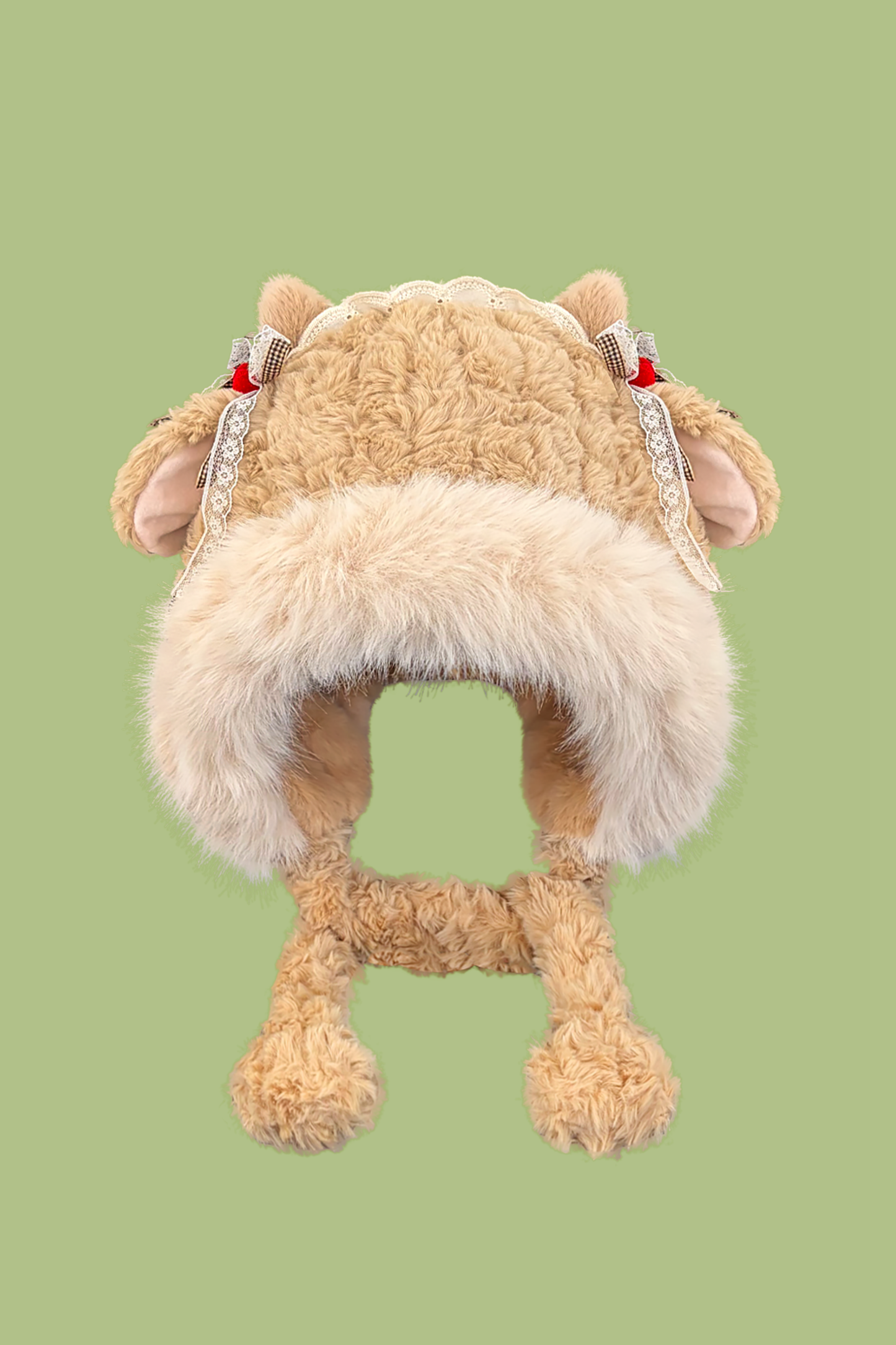 ラムファーハット+スカーフ