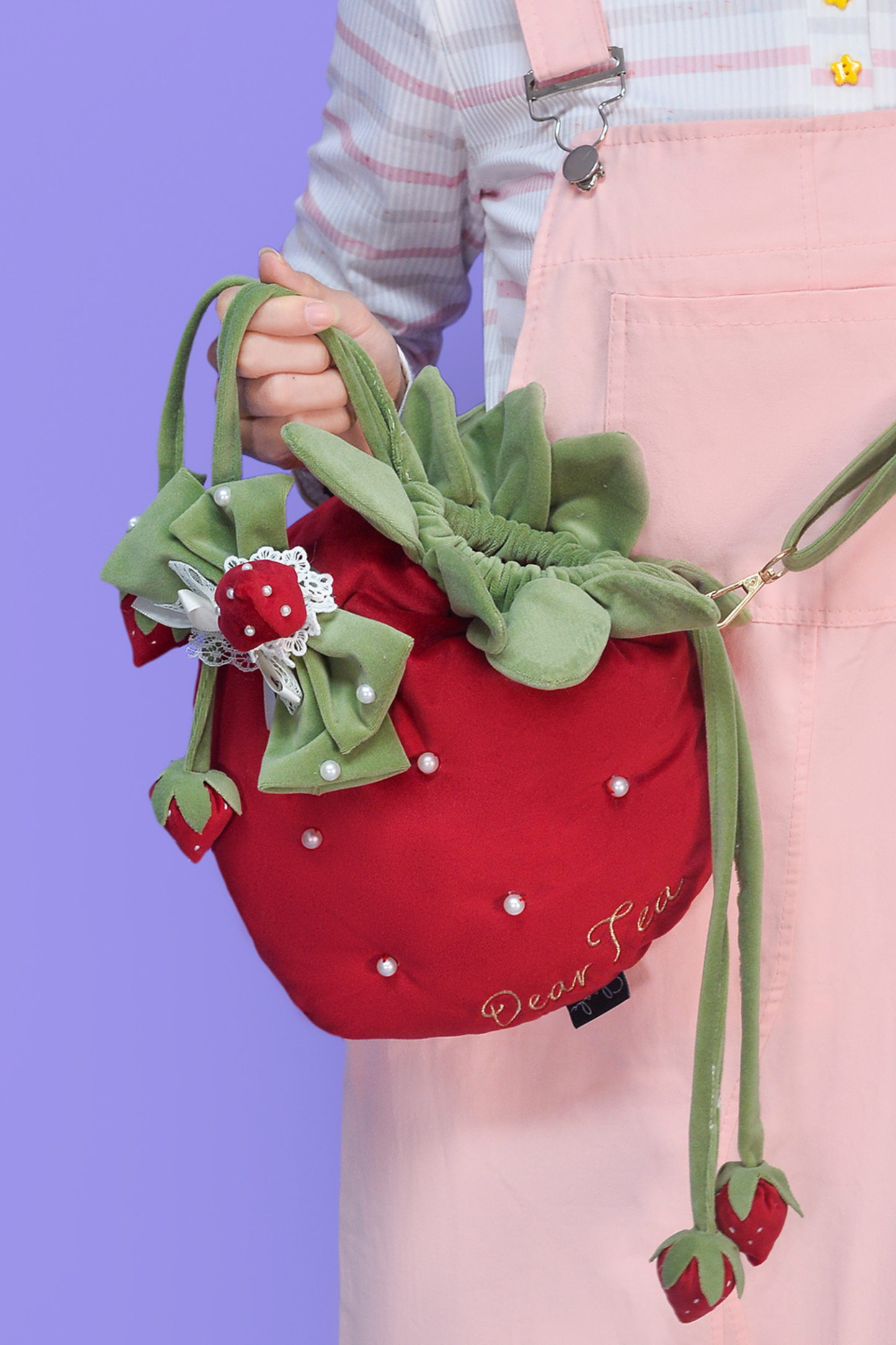 Strawberry Plush Lolita Bag