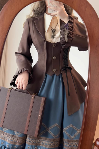 レトロペンバリーマナーブレザー