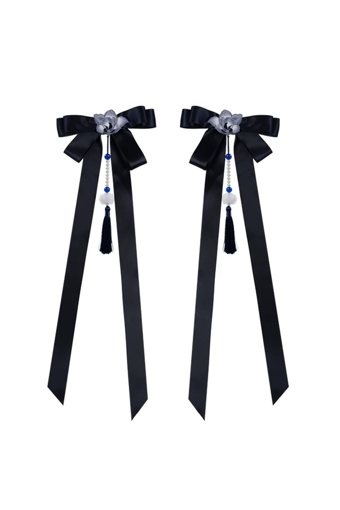 중국 디자인 플라잉 슬리브 로리타 원피스 + 리본