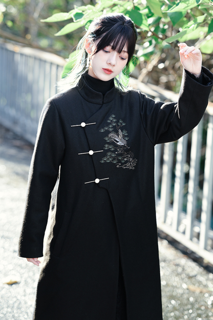 Retro Chinacross Body Coat