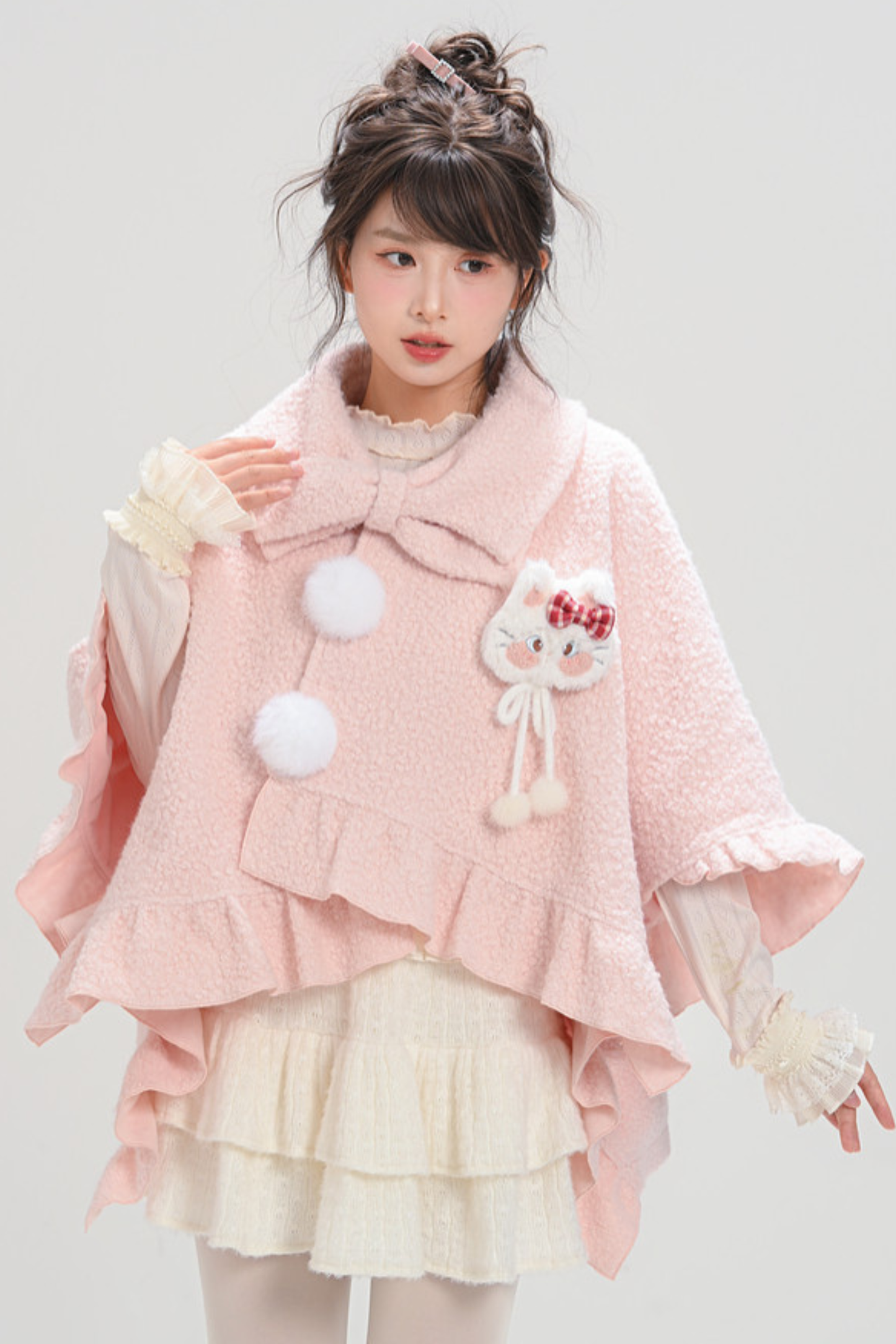 スウィートリボンスリミングマント