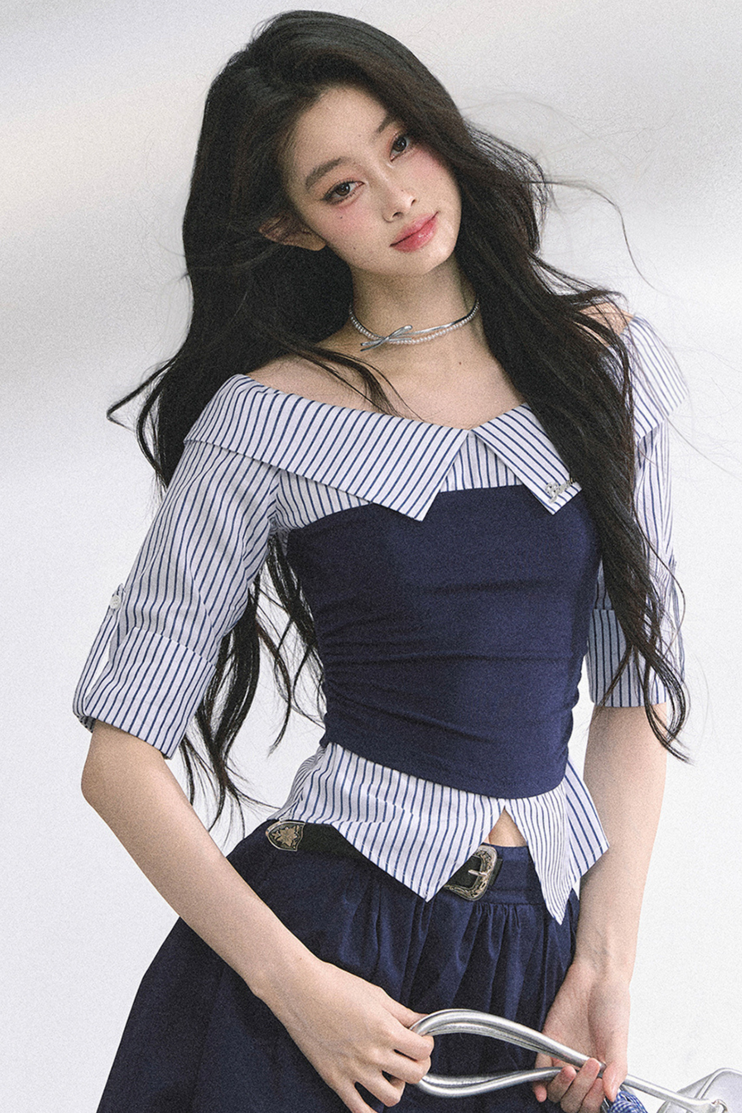 French American Stripe Tops