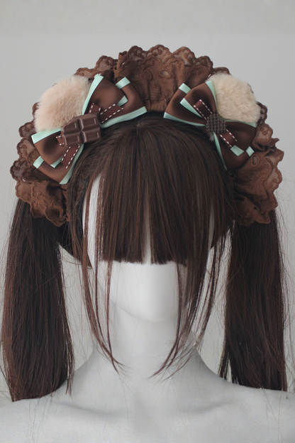 チョコレートベアイヤーカチューシャ