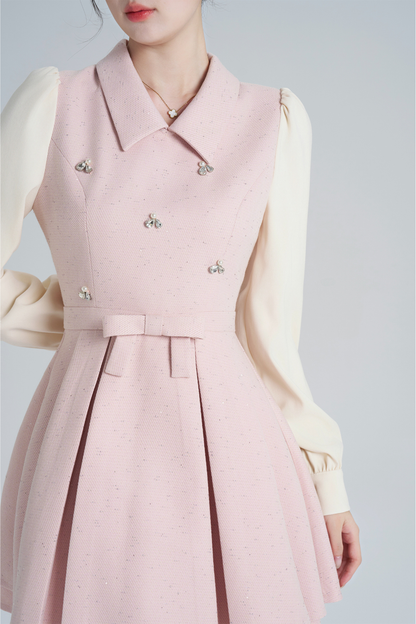 フレンチスイートスタイルリトルジュエルドレス