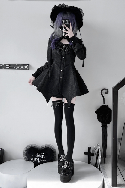 Witch Lace Dark Dress
