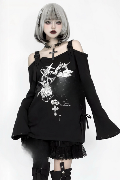 [Reservation product] Subcult mode Angel Tops