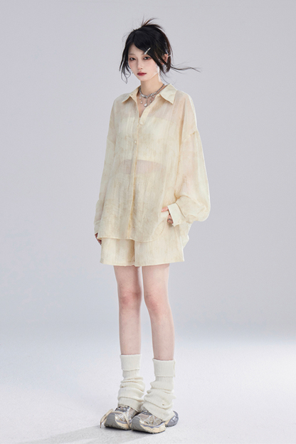 Sheer Breeze UV Protection Shirt + Shorts