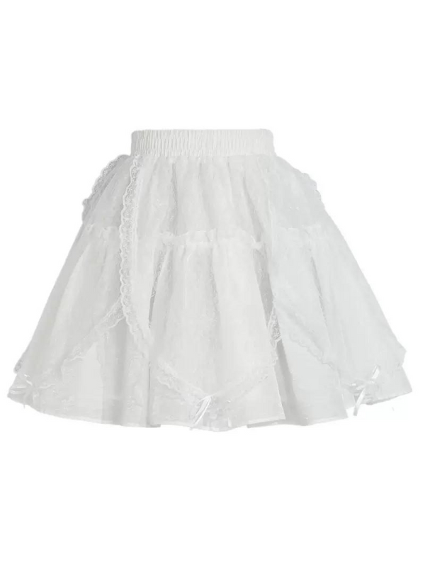 Fairy Tale Princess Floral Camisole + Lace Short Jacket + Tutu Skirt