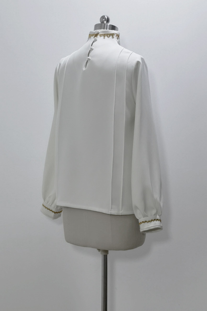 レトロスタンドカラーシャツ+ハーフパンツ+ジャケット