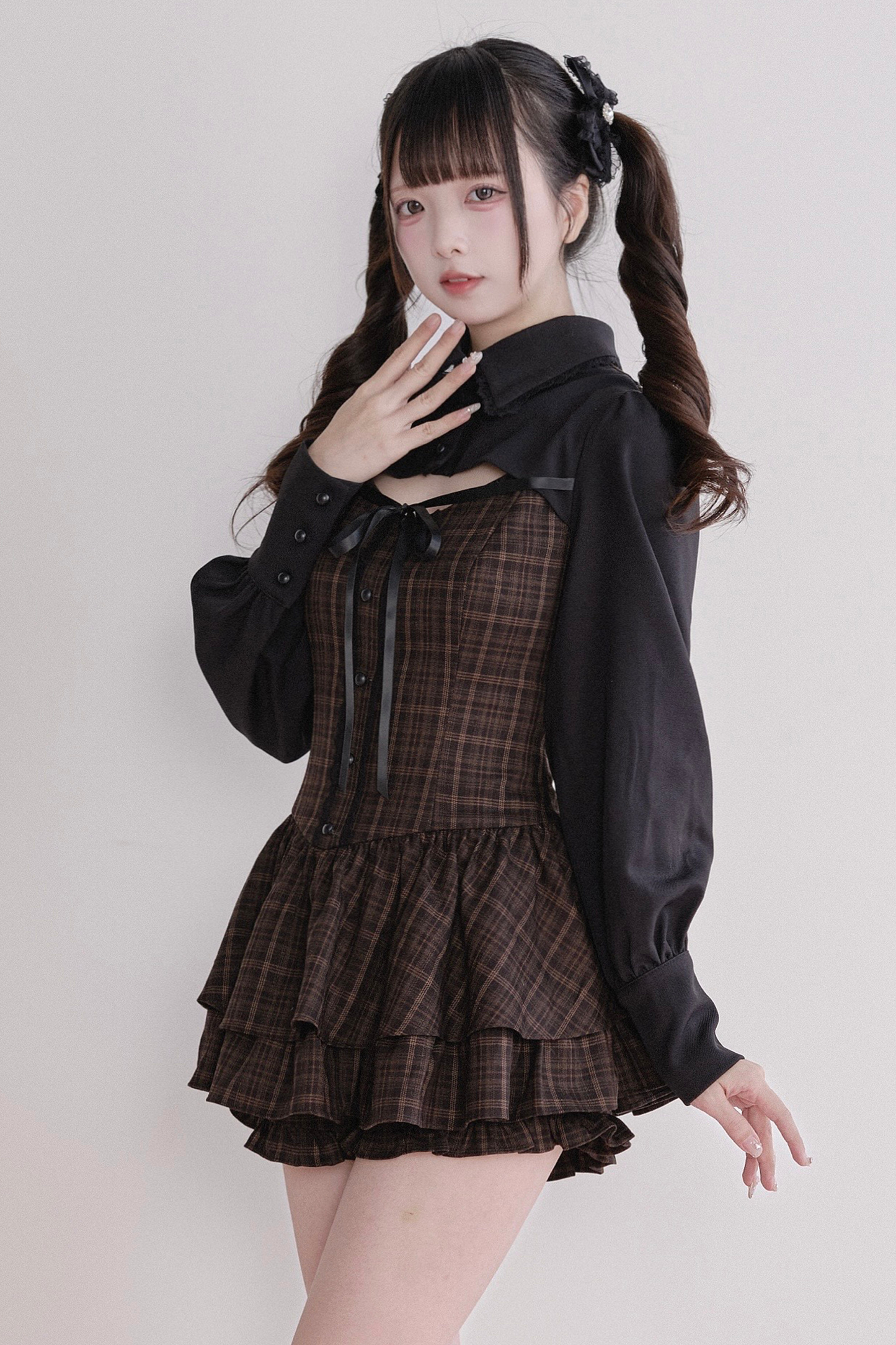 Plaid Sweet Dress + Inner Shorts