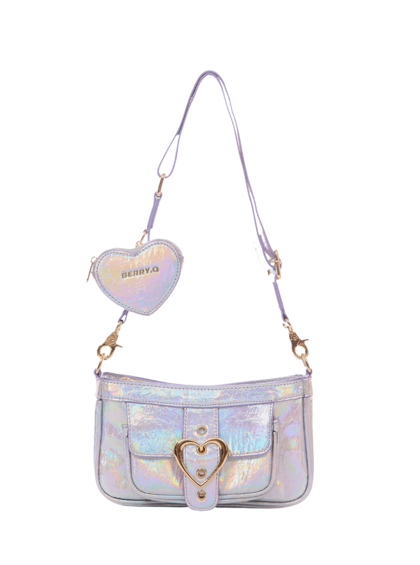 Heartling Belt Wan Shoulder Crocodile Bag