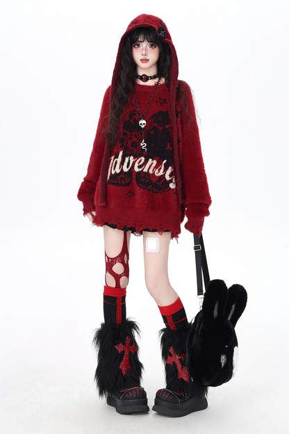 アメリカンイミテーションミンクファーセーター