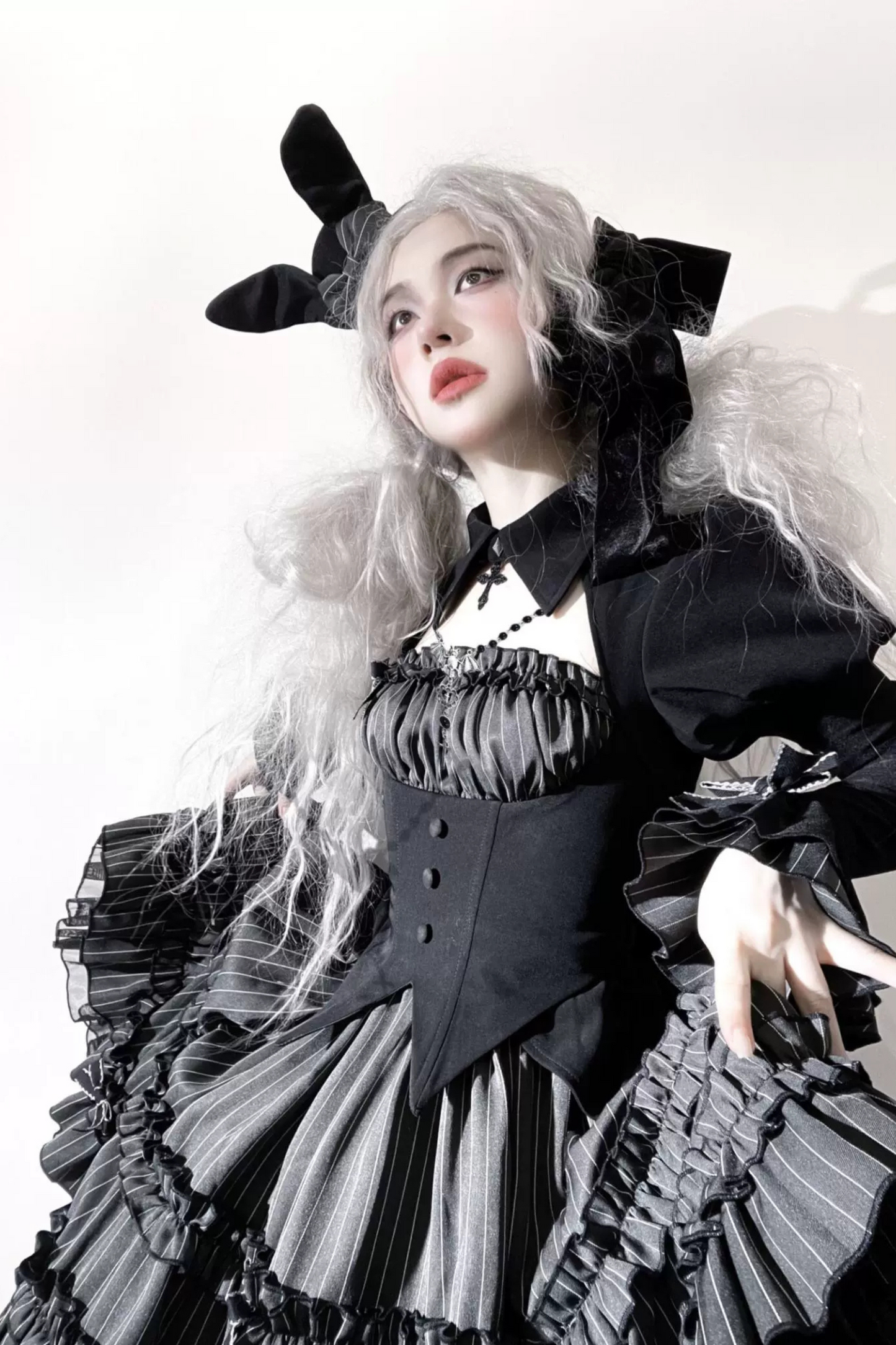 Rabbit Duke Gothic Lolita Dress + Bunny Ear Hat