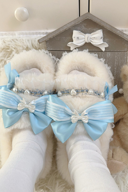 マルチカラープラットフォームスリッパ